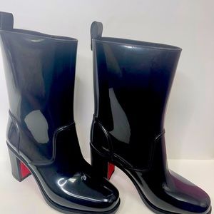 Christian Louboutin Rubber Rain Boots Size 9 SOLD